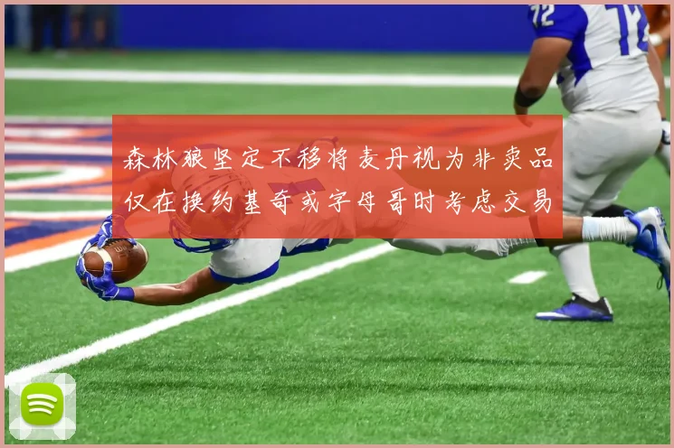 森林狼坚定不移将麦丹视为非卖品仅在换约基奇或字母哥时考虑交易